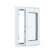 Окно ПВХ Одностворчатое REHAU BLITZ 500х700 поворотное правое